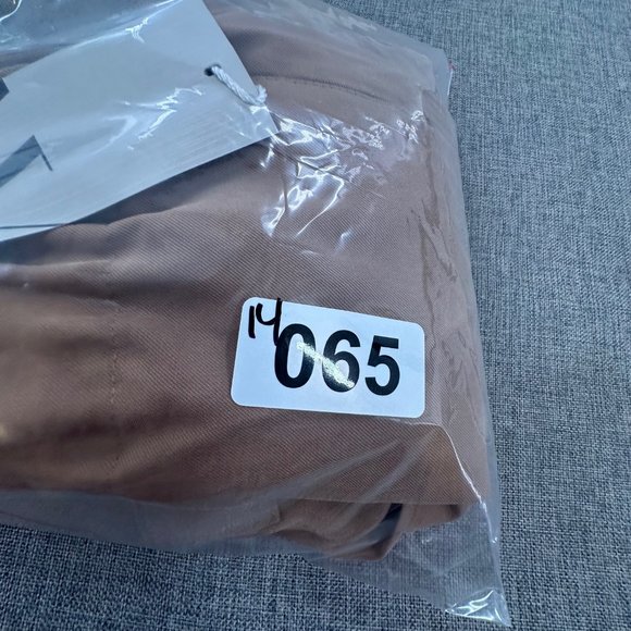 New! Worthington Womens Straight Pull-On Pants Brown XL Pockets High Waisted - Picture 15 of 15